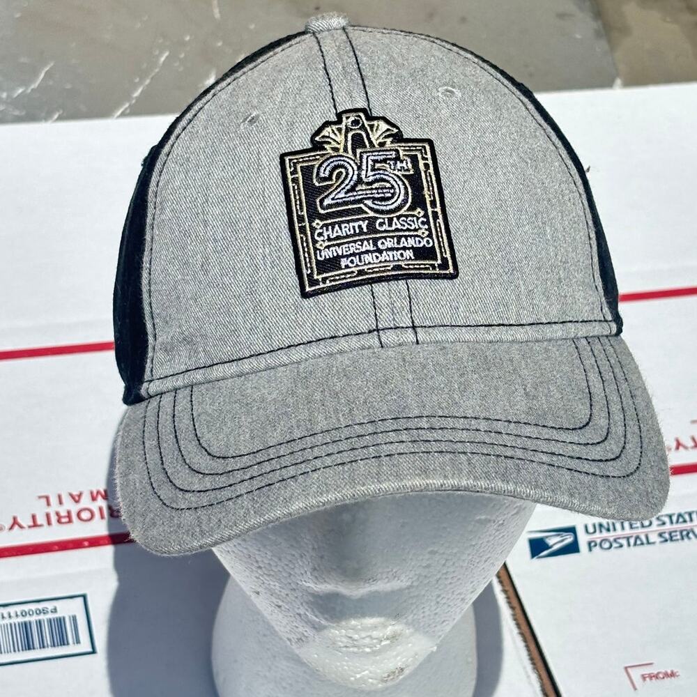 Black & Gray Universal Orlando Men's Hat